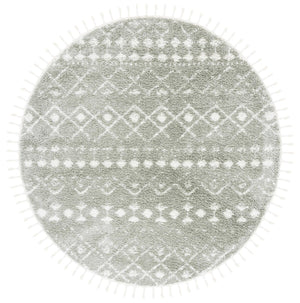 Safavieh Berber Fringe Shag 516 80% Polypropylene + 20% Polyester Power Loomed Shag & Flokati Rug BFG516W-9