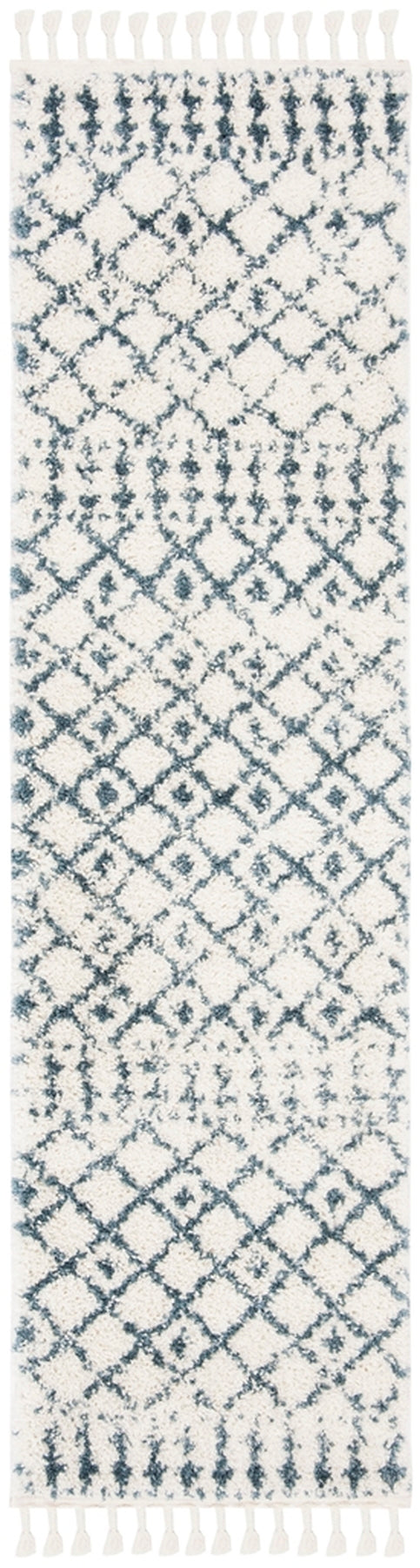 Safavieh Berber Fringe Shag 519 80% Polypropylene + 20% Polyester Power Loomed Shag & Flokati Rug BFG519A-7R
