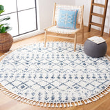 Safavieh Berber Fringe Shag 519 80% Polypropylene + 20% Polyester Power Loomed Shag & Flokati Rug BFG519A-7R