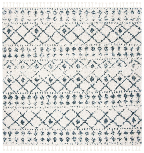 Safavieh Berber Fringe Shag 519 80% Polypropylene + 20% Polyester Power Loomed Shag & Flokati Rug BFG519A-7R