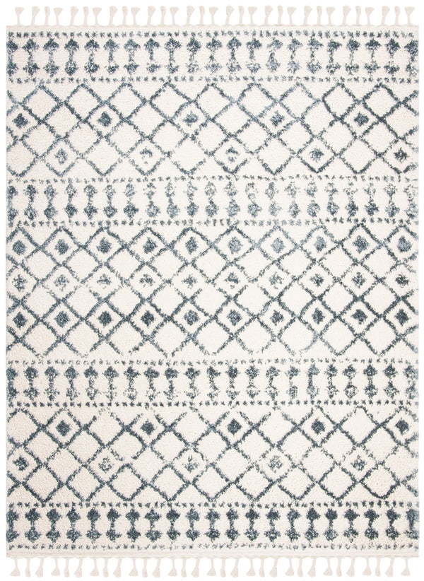 Safavieh Berber Fringe Shag 519 80% Polypropylene + 20% Polyester Power Loomed Shag & Flokati Rug BFG519A-7R