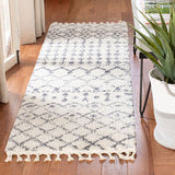 Safavieh Berber Fringe Shag 540 80% Polypropylene + 20% Polyester Power Loomed Shag & Flokati Rug BFG540A-24