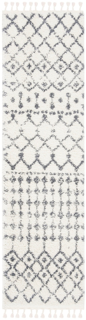 Safavieh Berber Fringe Shag 540 80% Polypropylene + 20% Polyester Power Loomed Shag & Flokati Rug BFG540A-24