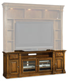 Hooker Furniture Tynecastle Traditional/Formal Poplar Solids and Figured Alder Veneers with Resin Entertainment Console 5323-55484
