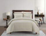 Laurel Beige King 7pc Duvet Set