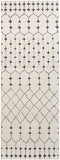 Bahar BHR-2312 Global Polypropylene, Polyester Rug BHR2312-2773 Charcoal, Beige, Medium Gray 60% Polypropylene, 40% Polyester 2'7" x 7'3"