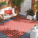 Safavieh Beach House 127 PowerLoomed 100% Polypropylene Pile Indoor/ Outdoor Rug BHS127Q-5