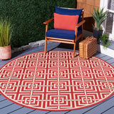 Safavieh Beach House 128 PowerLoomed 100% Polypropylene Pile Indoor/ Outdoor Rug BHS128Q-3