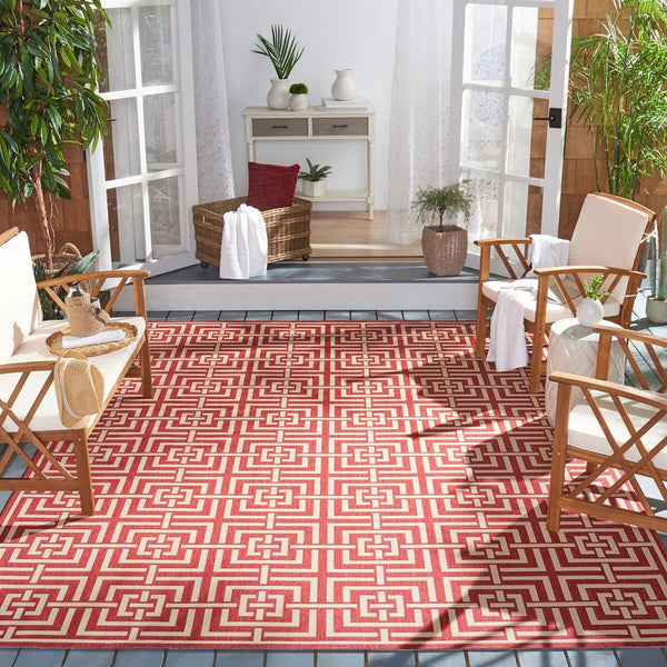 Safavieh Beach House 128 PowerLoomed 100% Polypropylene Pile Indoor/ Outdoor Rug BHS128Q-3