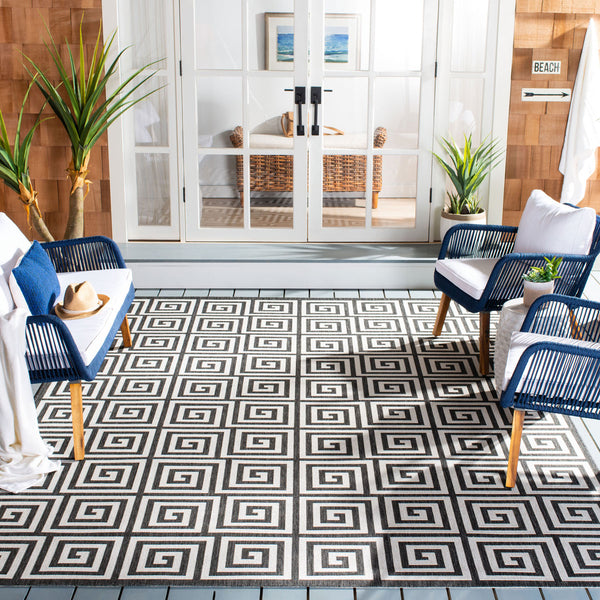 Safavieh Beach House 129 PowerLoomed 100% Polypropylene Pile Indoor/ Outdoor Rug BHS129A-6SQ