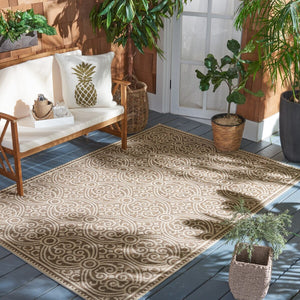 Safavieh Beach House 134 POWER LOOMED POLYPROPYLENE Indoor/ Outdoor Rug BHS134C-8SQ