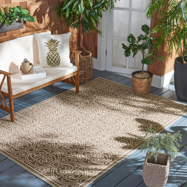 Safavieh Beach House 134 PowerLoomed 100% Polypropylene Pile Indoor/ Outdoor Rug BHS134C-5