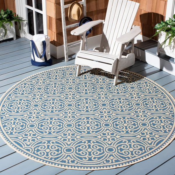 Safavieh Beach House 134 POWER LOOMED POLYPROPYLENE Indoor/ Outdoor Rug BHS134N-8SQ