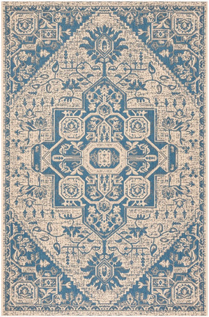 Safavieh Beach House 138 POWER LOOMED POLYPROPYLENE Indoor/ Outdoor Rug BHS138M-8SQ