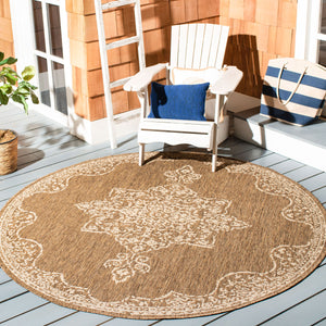 Safavieh Beach House 180 POWER LOOMED POLYPROPYLENE Indoor/ Outdoor Rug BHS180A-8SQ