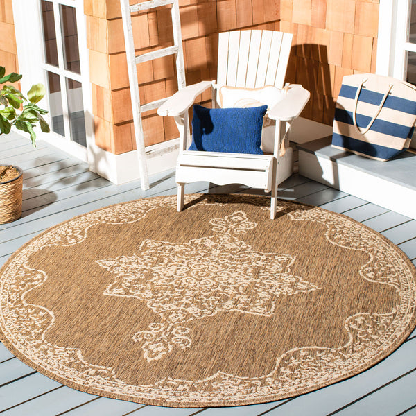 Safavieh Beach House 180 POWER LOOMED POLYPROPYLENE Indoor/ Outdoor Rug BHS180A-8SQ