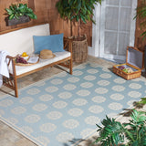 Safavieh Beach House 181 POWER LOOMED POLYPROPYLENE Indoor/ Outdoor Rug BHS181K-8SQ