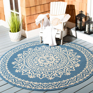 Safavieh Beach House 183 POWER LOOMED POLYPROPYLENE Indoor/ Outdoor Rug BHS183N-8SQ