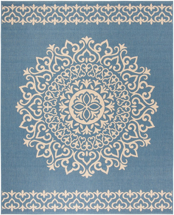 Safavieh Beach House 183 POWER LOOMED POLYPROPYLENE Indoor/ Outdoor Rug BHS183N-8SQ