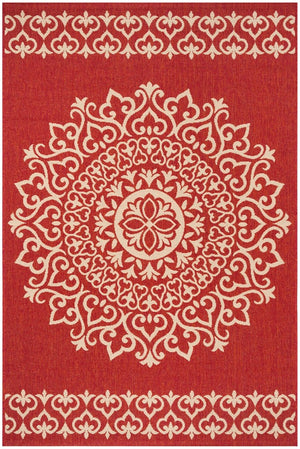 Safavieh Beach House 183 POWER LOOMED POLYPROPYLENE Indoor/ Outdoor Rug BHS183Q-8SQ