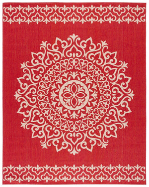 Safavieh Beach House 183 POWER LOOMED POLYPROPYLENE Indoor/ Outdoor Rug BHS183Q-8SQ