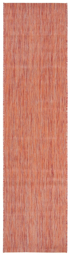 Beach House 218 Indoor/ Outdoor Powerloomed 100% Polypropylene Pile Rug Rust