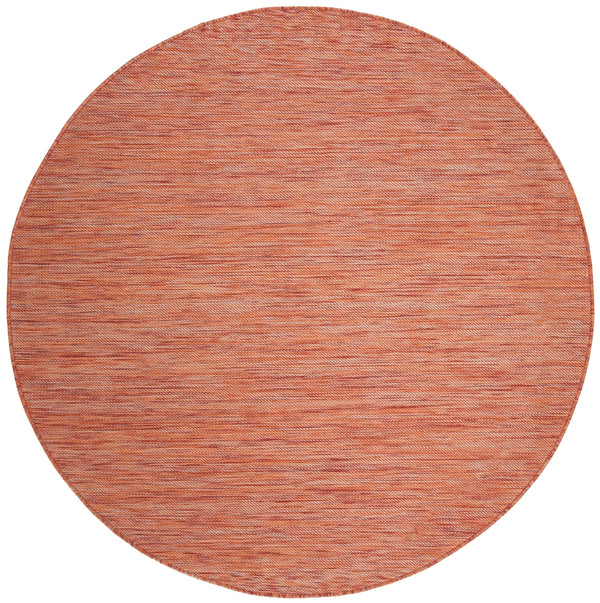 Beach House 218 Indoor/ Outdoor Powerloomed 100% Polypropylene Pile Rug Rust