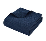 Maison Navy King 12pc Comforter Set