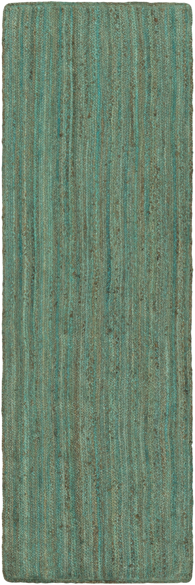Brice BIC-7000 Cottage Jute Rug BIC7000-810 Mint, Dark Brown 100% Jute 8' x 10'