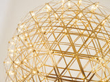 Bethel Gold LED Chandelier in Stainless Steel