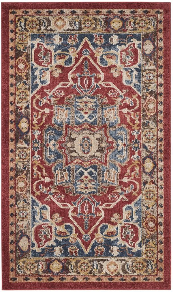 Safavieh Bijar 605 Power Loomed Polypropylene Traditional Rug BIJ605R-57