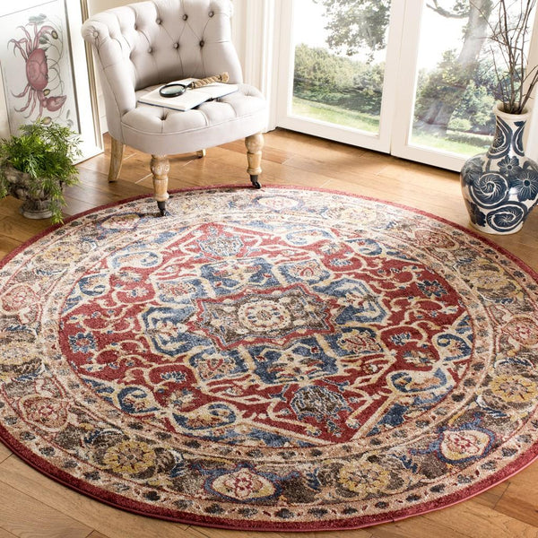 Safavieh Bijar 605 Power Loomed Polypropylene Traditional Rug BIJ605R-57