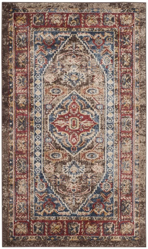 Safavieh Bijar 621 Polypropylene Pile Power Loomed Traditional Rug BIJ621C-3SQ