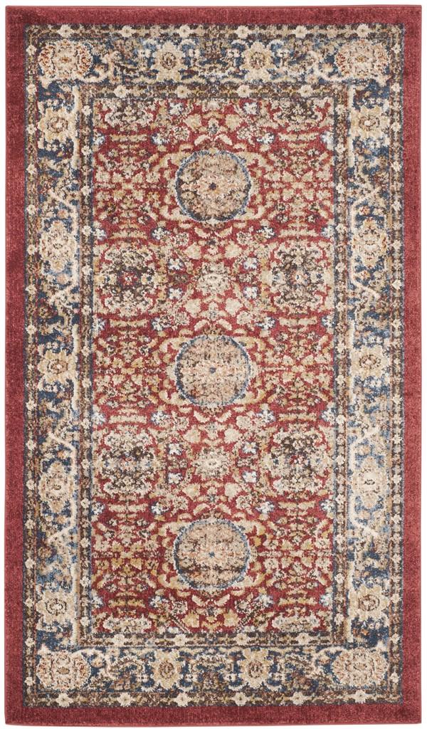 Safavieh Bijar 632 Power Loomed Polypropylene Traditional Rug BIJ632R-57