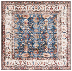 Safavieh Bijar 650 Power Loomed Polypropylene Traditional Rug BIJ650B-7SQ