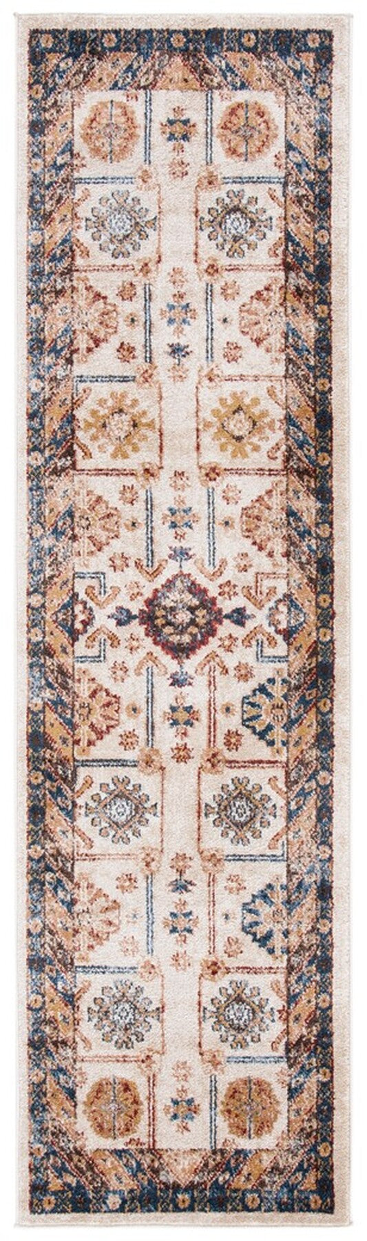 Safavieh Bijar 653 Polypropylene Pile Power Loomed Traditional Rug BIJ653A-5