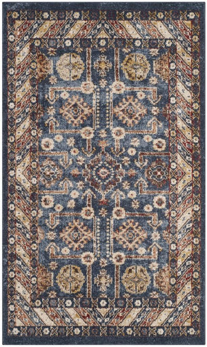 Safavieh Bijar 653 Polypropylene Pile Power Loomed Traditional Rug BIJ653B-9SQ