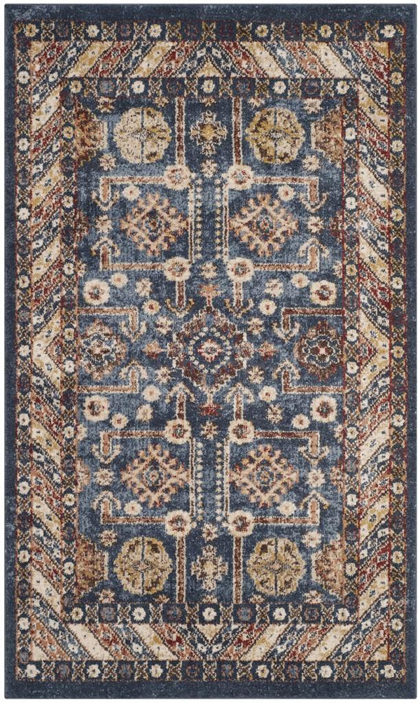Safavieh Bijar 653 Polypropylene Pile Power Loomed Traditional Rug BIJ653B-9SQ