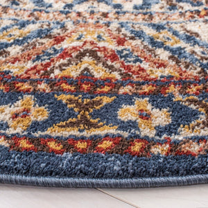 Safavieh Bijar 653 Polypropylene Pile Power Loomed Traditional Rug BIJ653B-9SQ