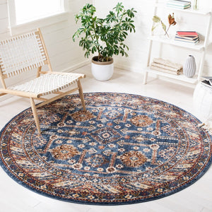 Safavieh Bijar 653 Polypropylene Pile Power Loomed Traditional Rug BIJ653B-9SQ