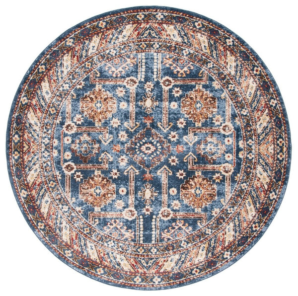 Safavieh Bijar 653 Polypropylene Pile Power Loomed Traditional Rug BIJ653B-9SQ