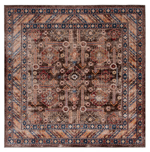 Safavieh Bijar 653 Polypropylene Pile Power Loomed Traditional Rug BIJ653B-9SQ