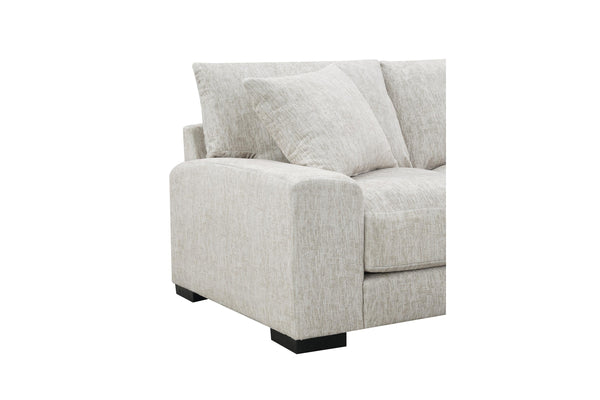 Porter Designs Big Chill Soft Microfiber Contemporary Sectional Gray 01-33C-21-4439-KIT