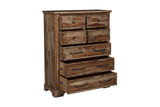 Porter Designs Crossroads Solid Sheesham Wood Natural Chest Brown 04-196-05-C05H