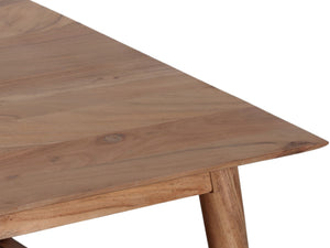 Porter Designs Portola Solid Acacia Wood Transitional Coffee Table Natural 05-108-02-5012