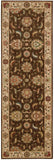 Nourison Living Treasures LI04 Persian Machine Made Loomed Indoor only Area Rug Brown 2'6" x 8' 99446669292