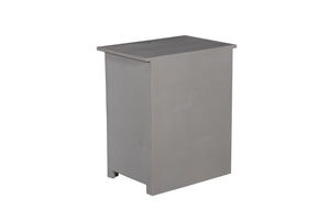 Porter Designs Mandala Solid Wood Vintage Nightstand Gray 04-196-04-BCC01BS