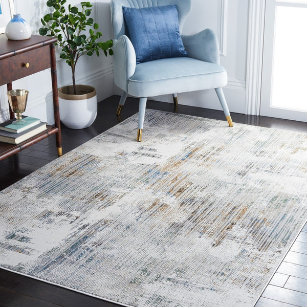 Safavieh Bel Air 216 Power Loomed Polyester Pile Contemporary Rug BLA216F-9