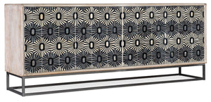 Hooker Furniture Melange Whitmore Four Door Credenza 628-85111-02