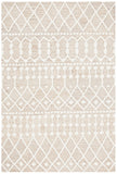 Blossom Aspen 115 Bohemian Hand Tufted 100% Wool Pile Rug Beige / Ivory